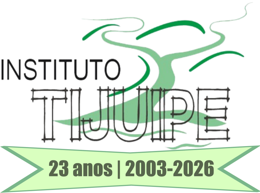 Logomarca do Instituto Tijuípe comemorativa de 23 anos (2003-2026)